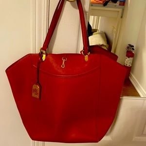 Ralph Lauren Red tote bag